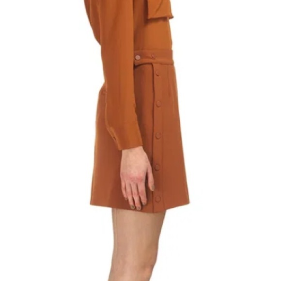 Whistles Daphne Black Crepe Mini Skirt - Picture 16 of 16